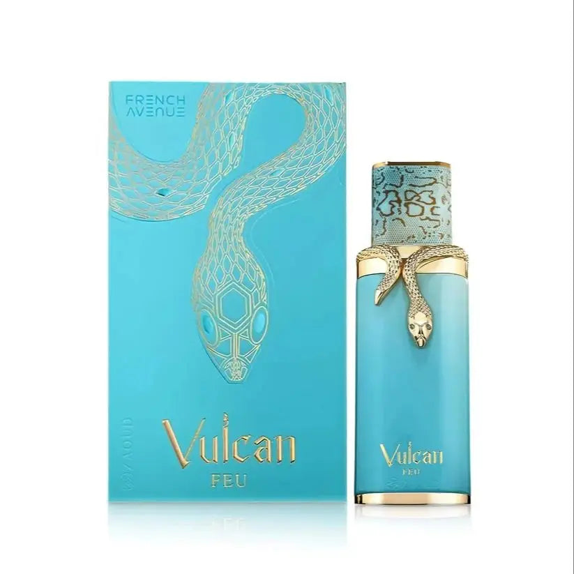 French Avenue Vulcan Collection Perfume Unisex Long Lasting Vanilla Cologne Alcohol-Free Christmas Gift 100ml