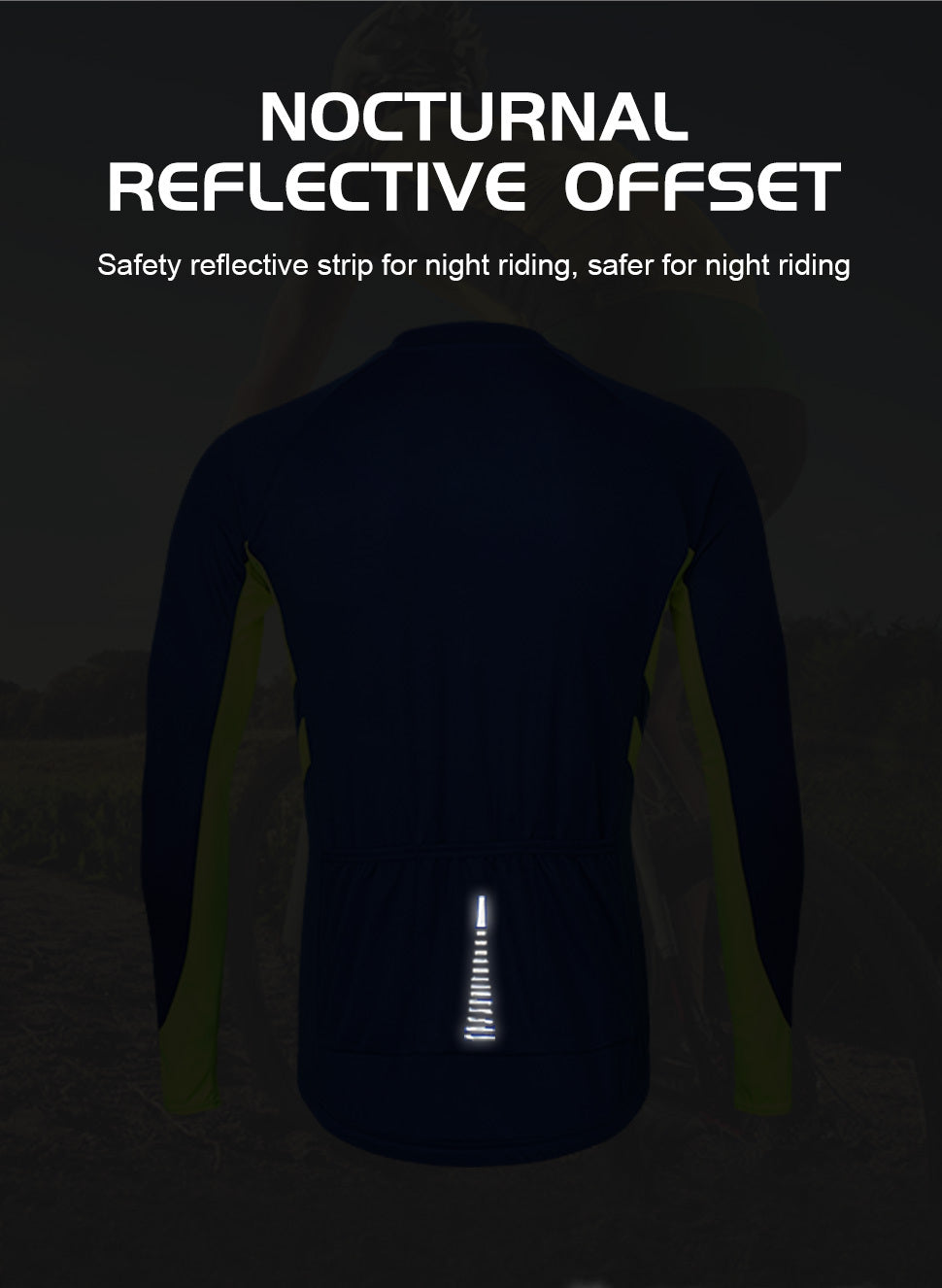 Quick-drying Breathable Men's Cycling Jersey with Pocket and Zipper