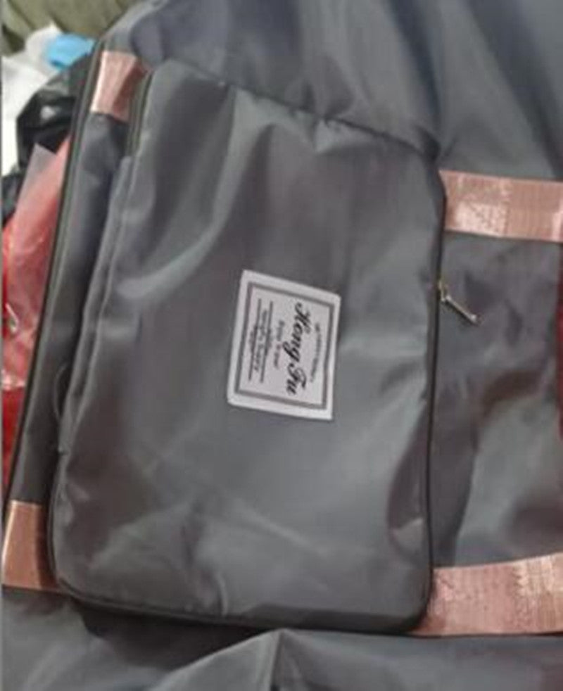 Dry and Wet Separation Sports Portable Shoulder Bag, perfect for travel with your carry-on. Waterproof and available in colorful options to complement your wardrobe.