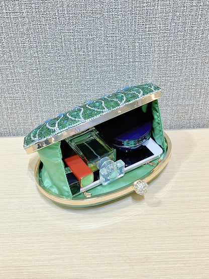 Clutch Purses For Women Rhinestone Evening Bag Sparkly Handbags Ladies Formal Occasion Wedding Party Cocktail Prom Shoulder Bags