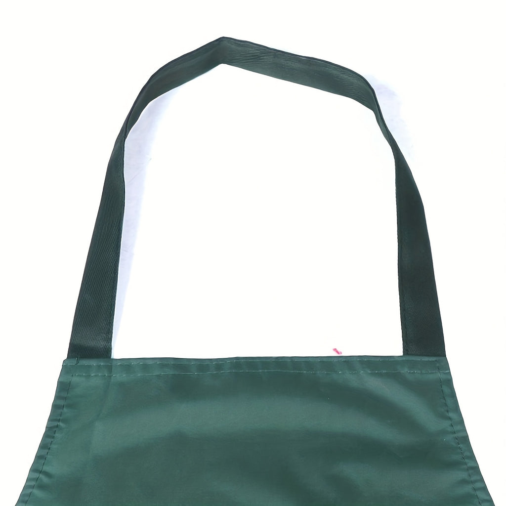 [Coffee Shop Apron] Single Apron, Featuring Pockets, Suitable for Coffee Shops, Dining Establishments, And Versatile Use, Measuring 28.3 Inches by 25.5 Inches
