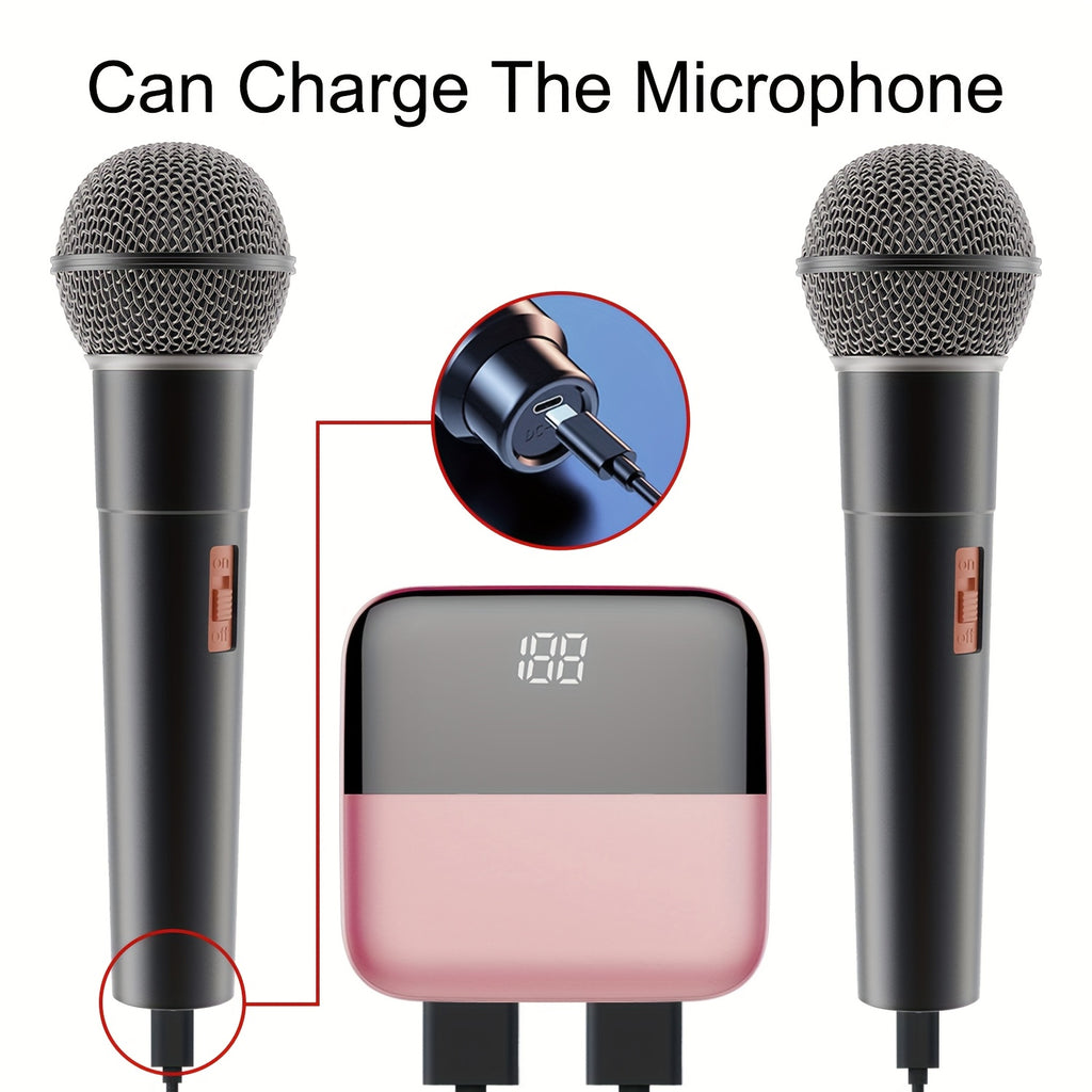 10000mAh 5V2A Fast Charging Portable Mini Power Bank, Compact Size But High Power Capacity, Compatible for iPhone, Samsung, Xiaomi, Samsung