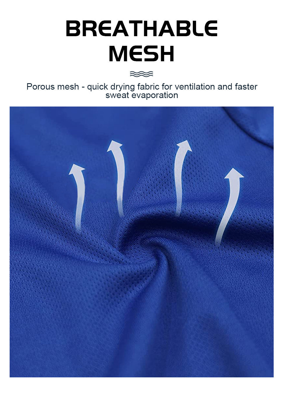 Quick-drying Breathable Men's Cycling Jersey with Pocket and Zipper