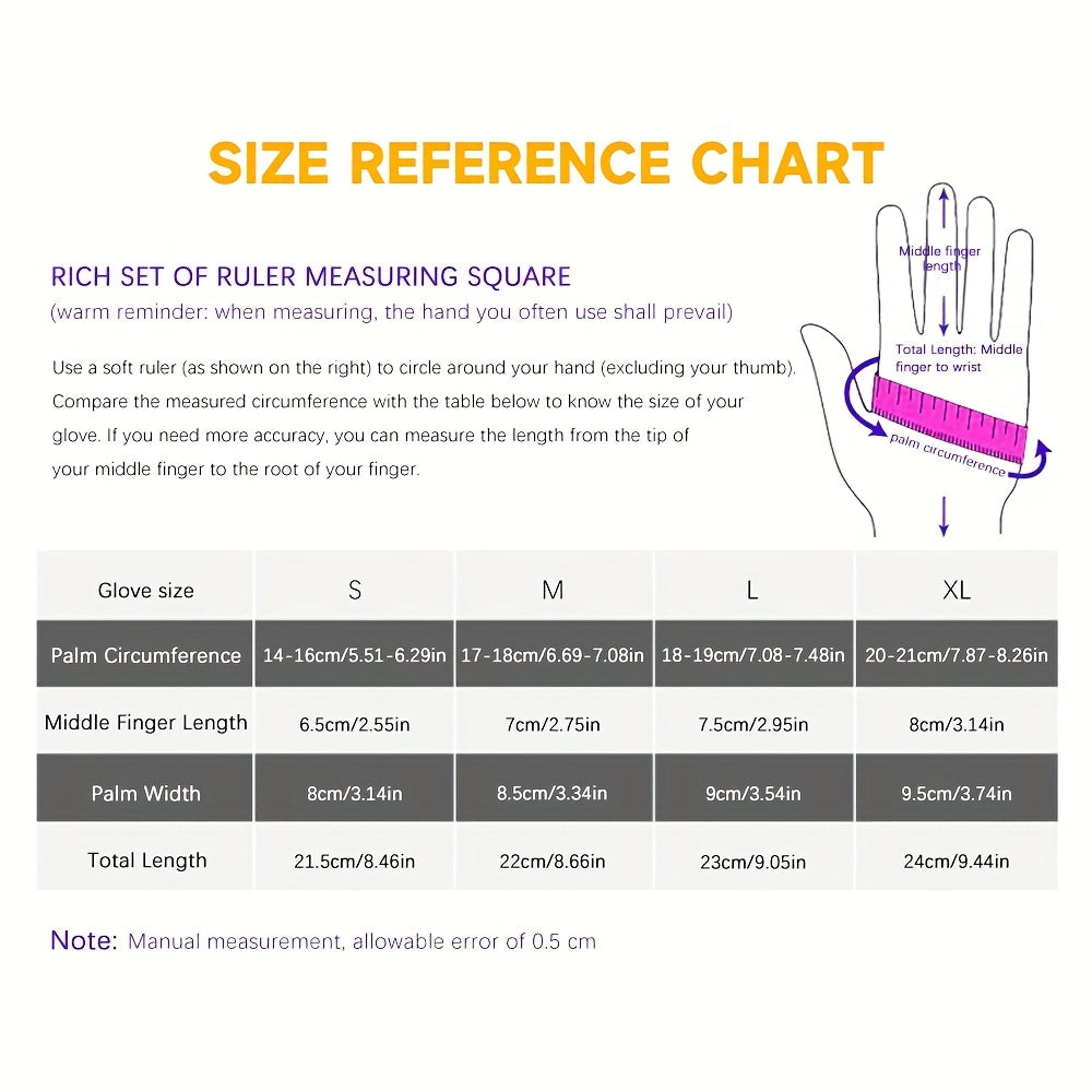 Men'S and Women'S Outdoor Touchscreen Windproof Gloves - Full-Finger Design, Warm-Keeping, Gloves for Cold Weather, Winter Gloves|Stylish Glove Design|Warm Gloves