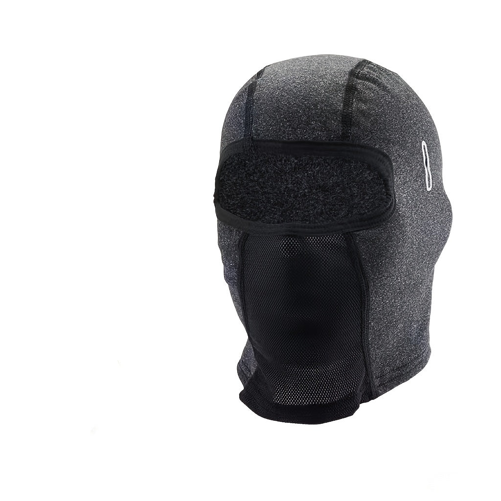 [Motorcycle Riding Balaclava] Breathable & Warm Motorcycle Riding Balaclava Neck Gaiter - Adjustable Ear Loops, Full Face Coverage for Winter Sports, Skiing, and Street Bikes, Skiing Accessory, Sleek Design, Flexible Fit