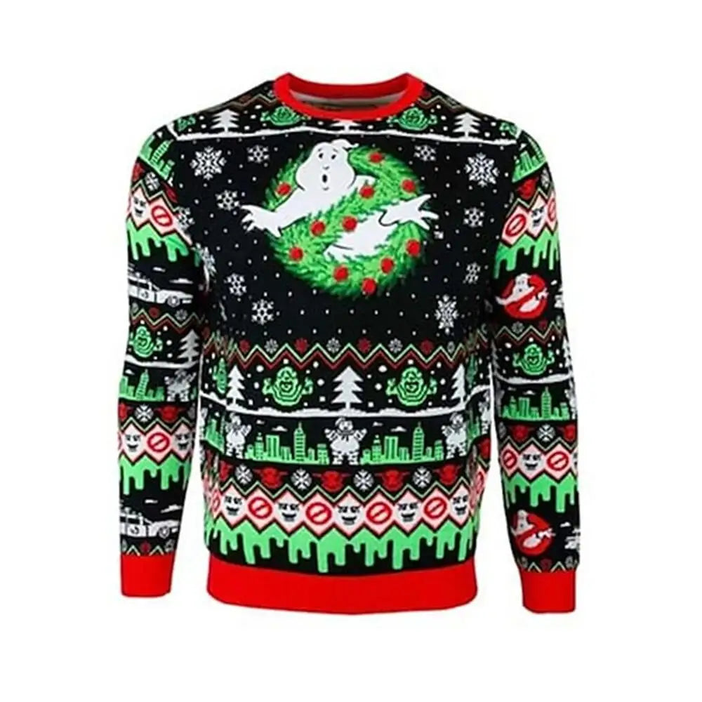 Ugly Christmas Sweater Men's Sweater Snowman Pullover Jumper New Years Eve Daily Vacation Long Sleeve Crewneck Fall Winter 2025