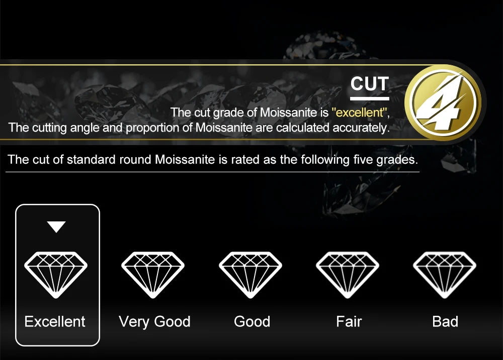 New 925 Sterling Sterling Lucky Clover Bracelet Iced Out Bling Moissanite Evil Eye Link Chain Luxury Hip Hop Party Jewelry Gifts