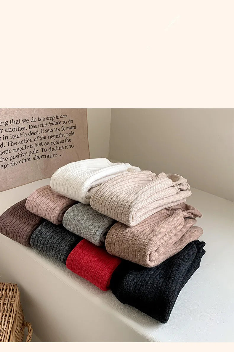 Winter Kids Tights for Girls Thick Casual Cotton Toddler Baby Girl Pantyhose Snow Keep Warm Children's Tight 0-8Years