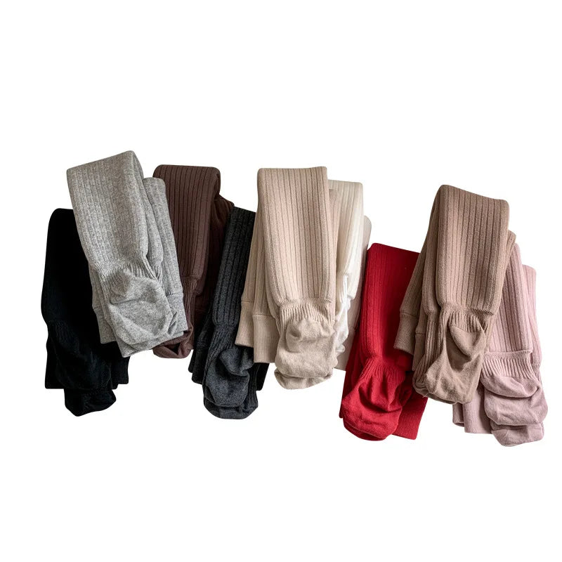 Winter Kids Tights for Girls Thick Casual Cotton Toddler Baby Girl Pantyhose Snow Keep Warm Children's Tight 0-8Years