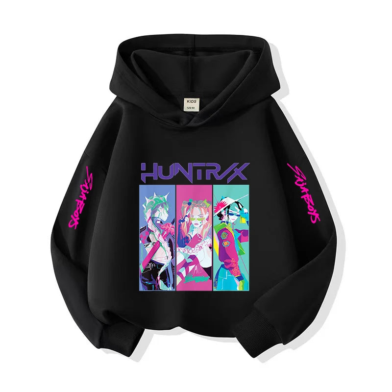 American The K-pop children's hoodie of the thin and comfortable. Put it on and you'll  become the A handsome guy like princekin