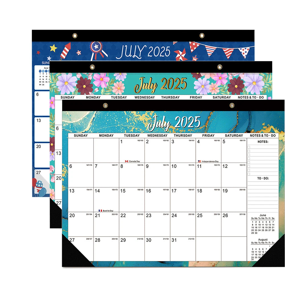 Newest 2026 Calendar 18-month From 2025 July To 2026 December Daily Weekly Monthly Planner Agenda Organizer Home Wall Calendar