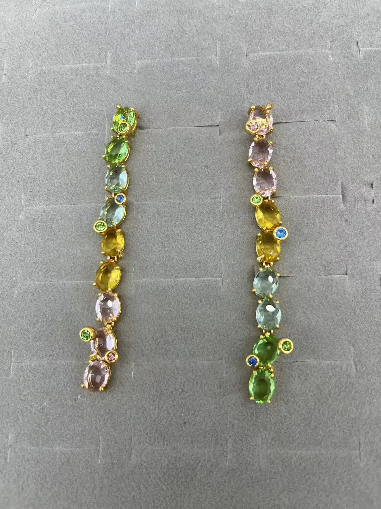 2025 Original Crystal Jewelry Set Boutique Irregular Earrings, Necklaces, Rings, Bracelets, Women's Romantic Party Gifts