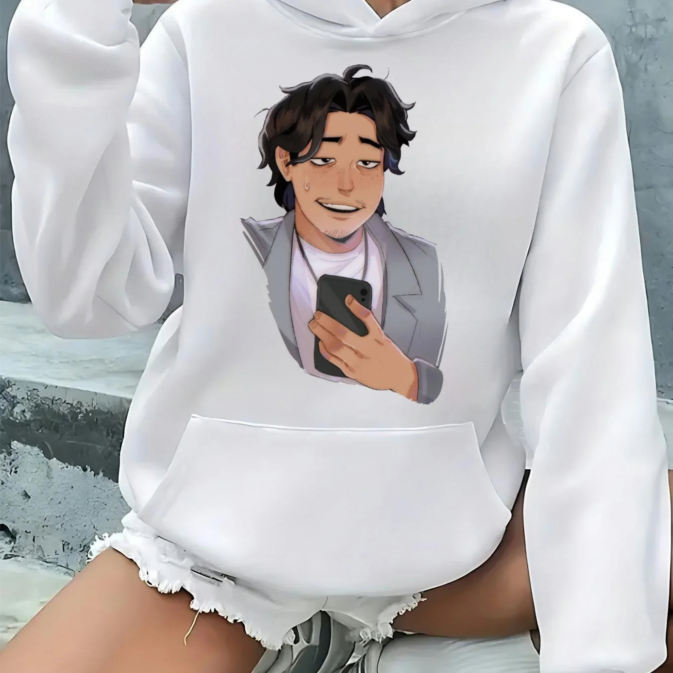 Anime KPop Demon Hunters Rumi Mira Hoodie Men Women Fashion Cosplay Hooded Sweatshirts Y2k Oversized Fleece Casual Long Sleeve