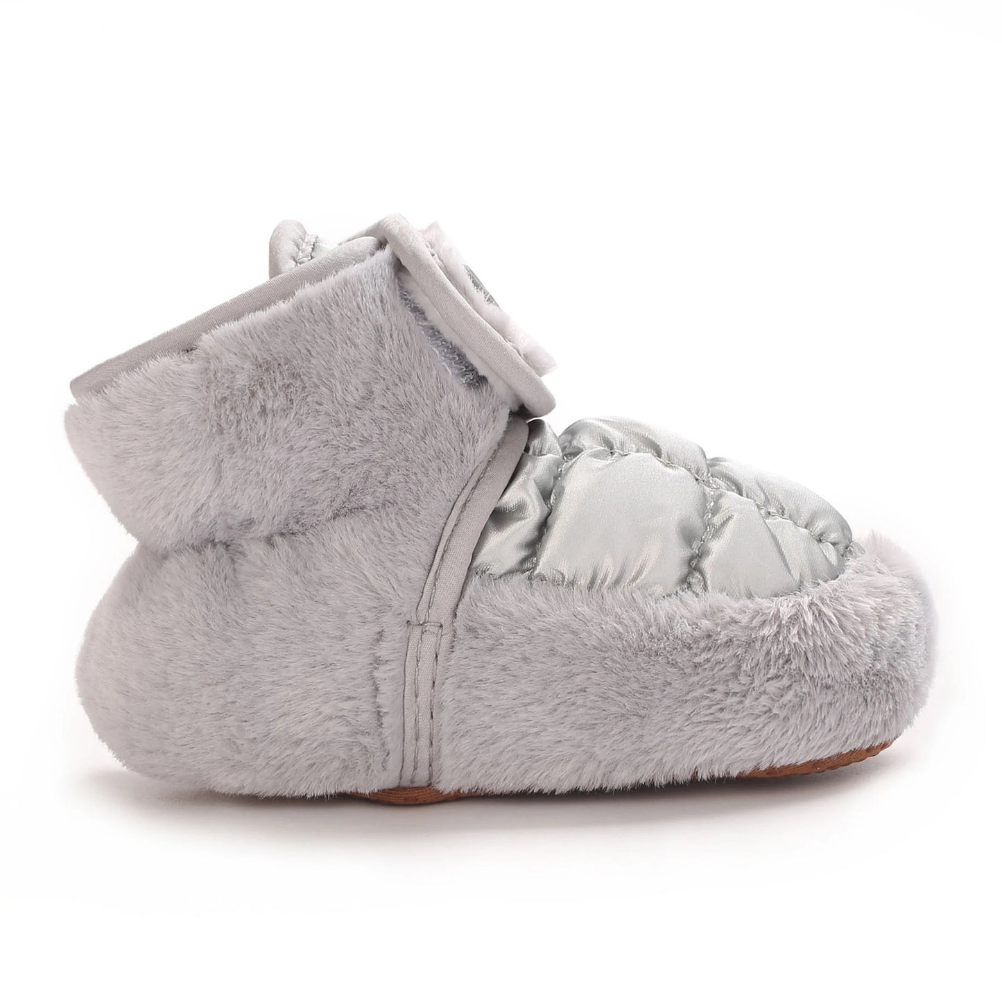 Warm and Cozy Baby Winter Boots Soft Sole Non-Slip First Walking Shoes for Toddler Girls and Boys Cute Infant Shoes