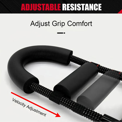 1Pcs 45LB Adjustable Forearm for Strength Trainer Hand and Wrist Training Improves Grip Strength and Endurance