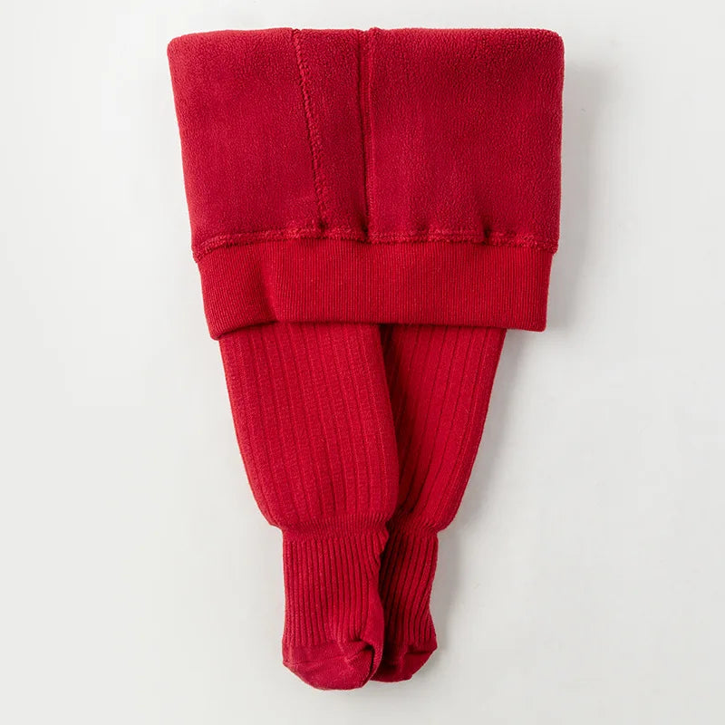 Winter Kids Tights for Girls Thick Casual Cotton Toddler Baby Girl Pantyhose Snow Keep Warm Children's Tight 0-8Years