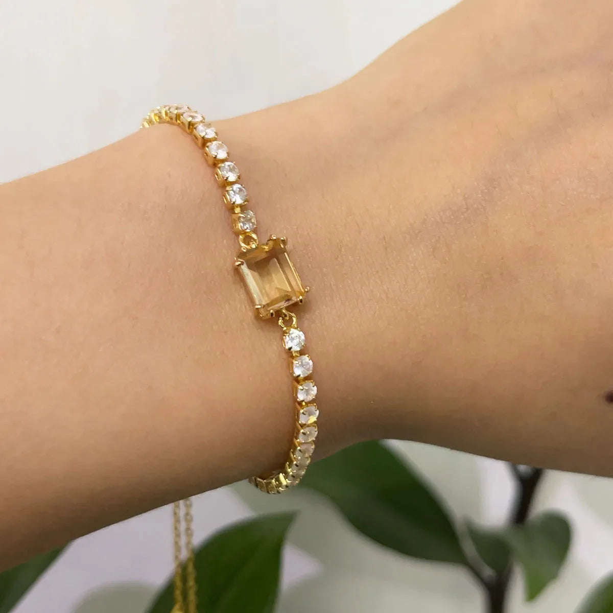 Original Brand New Brown High Quality Jewelry Luxury Brand Crystal Exquisite Pendant Necklace Bracelet Crystal Party Gift Women