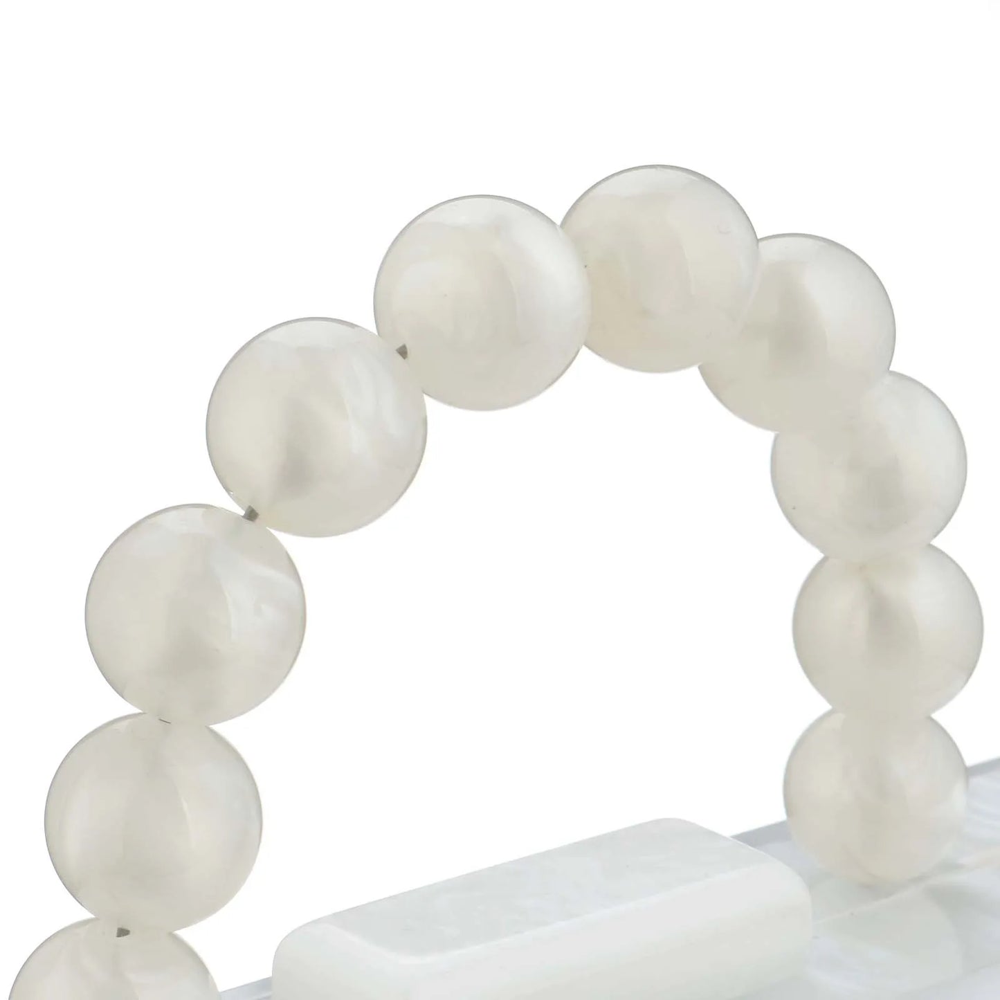 Fashion Acrylic Beading Clutch Handbag For Women Wedding Party Square Shoulder Bag With Chain Ladies Evening Dinner Dress Purses