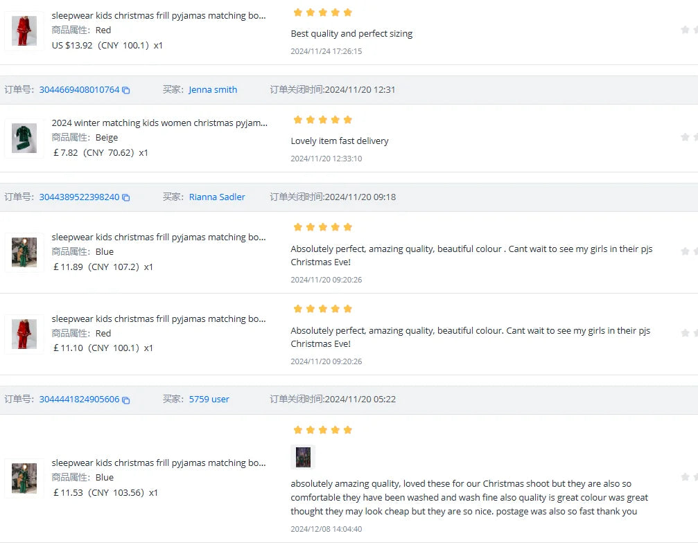 2025 winter family christmas matching outfits loungewear kids girls boys red velvet pyjamas fille cream white pjs set sleepwear