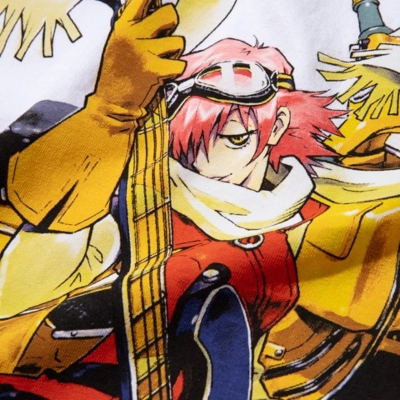 Japanese Classic Anime FLCL T-shirts Women Men T-shits Oversized Y2k Short Sleeve Anime Fans Gifts Overszied Top Female T-shirts