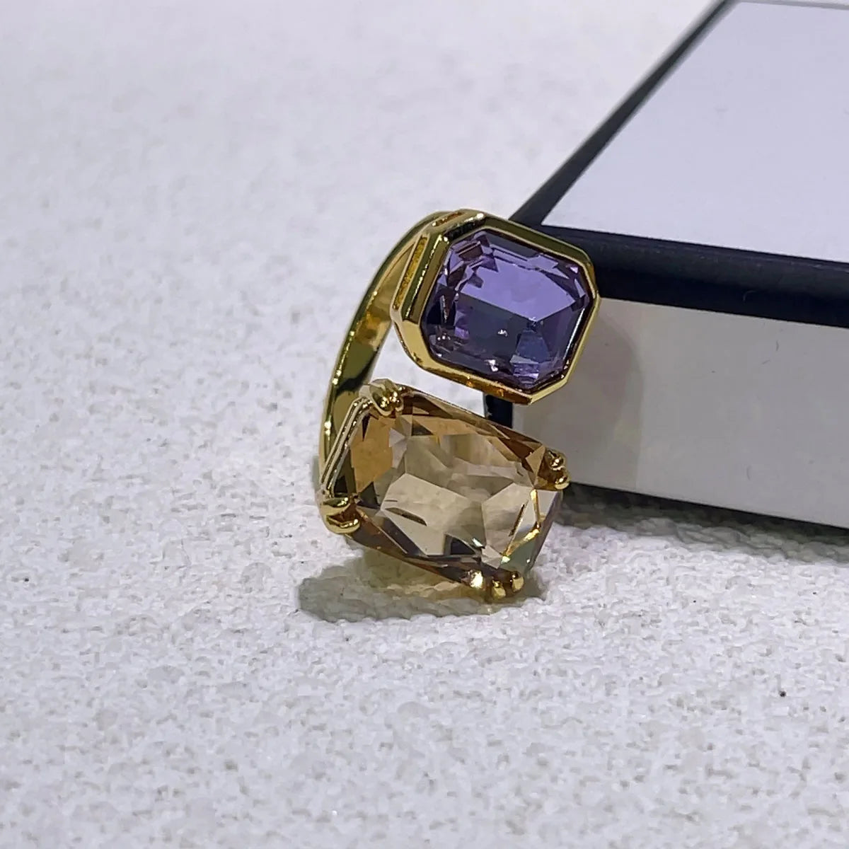 Original Brand New Brown High Quality Jewelry Luxury Brand Crystal Exquisite Pendant Necklace Bracelet Crystal Party Gift Women