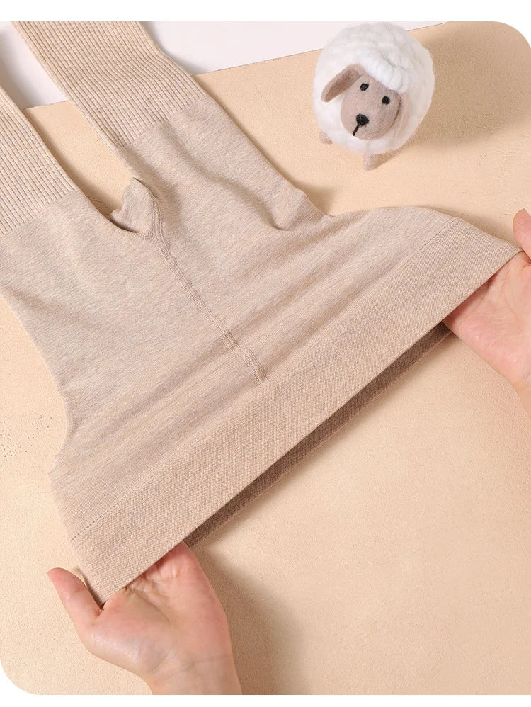 Winter Children's Tights For Girls Thick Warm Kids Girl's Pantyhose Outdoor Leggings Solid Plush Warm Child Dance Tight 2-10Y