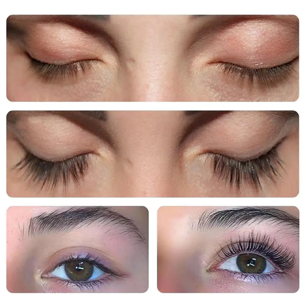 Eyebrow Growth Essence Ultrafine Extra Volume Curling Waterproof Curling Lashes Mascara Black Mascara Fuller Thicker Eyes Makeup