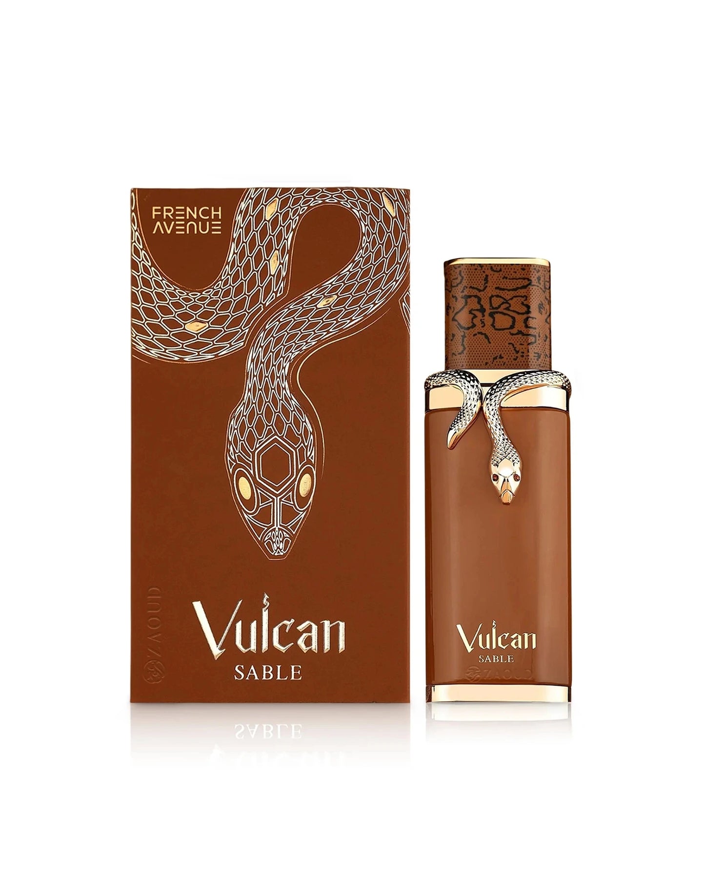 French Avenue Vulcan Collection Perfume Unisex Long Lasting Vanilla Cologne Alcohol-Free Christmas Gift 100ml