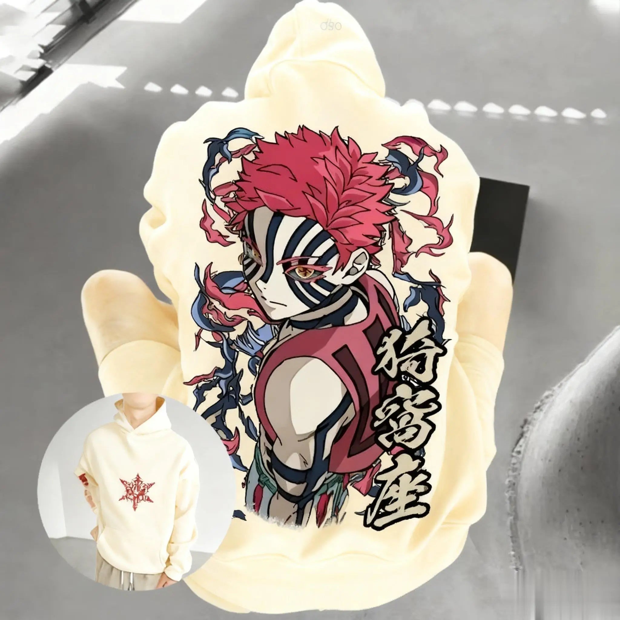 Demon Slayer Kimetsu No Yaiba Anime Hoodie Sweatshirt Men Women Pullover Casual Streetwear Cartoon Print Cosplay Autumn Fashion