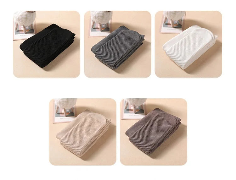 Winter Children's Tights For Girls Thick Warm Kids Girl's Pantyhose Outdoor Leggings Solid Plush Warm Child Dance Tight 2-10Y