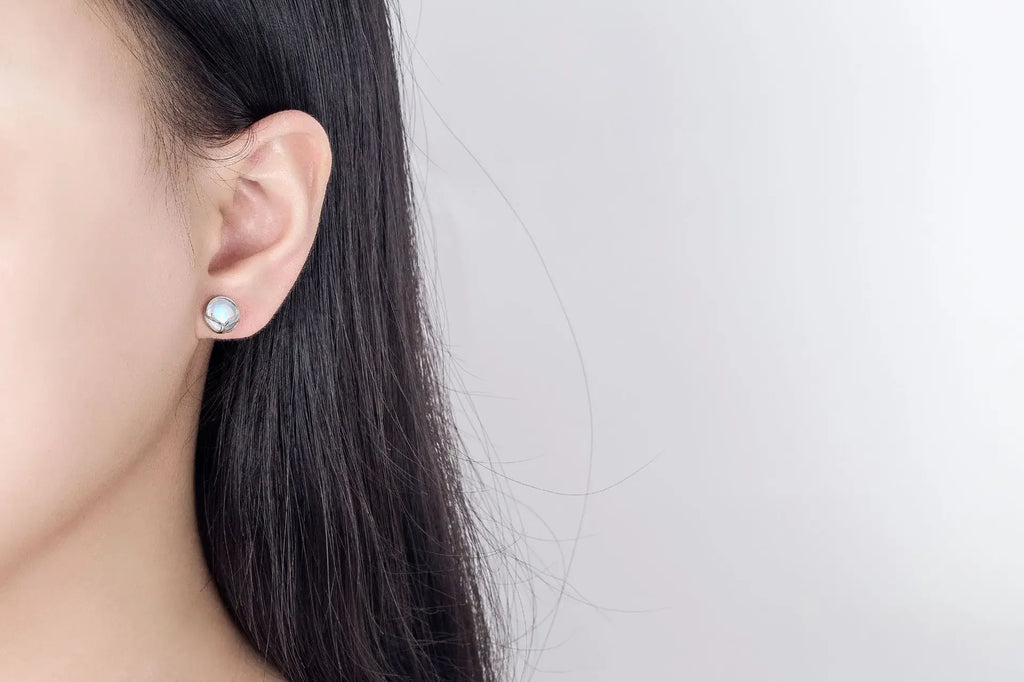 925 Sterling Silver Jewelry Sets Round Antler Crystal Earrings Bracelets Necklace Elegant Christmas For Women