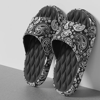 Extra-thick Sole Men Soft Air Cushion Casual Slippers EVA Sandals Fashion Flip Flops Outdoor Summer Seaside Beach Shoes