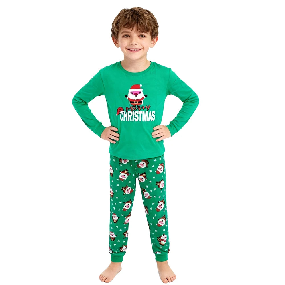 Boys Pajamas Sets 3 to 4 5 6 7 10 12 Years Winter Cotton Long Sleeve Kids Pyjama Toddler Girl Christmas Pijama Children Clothing