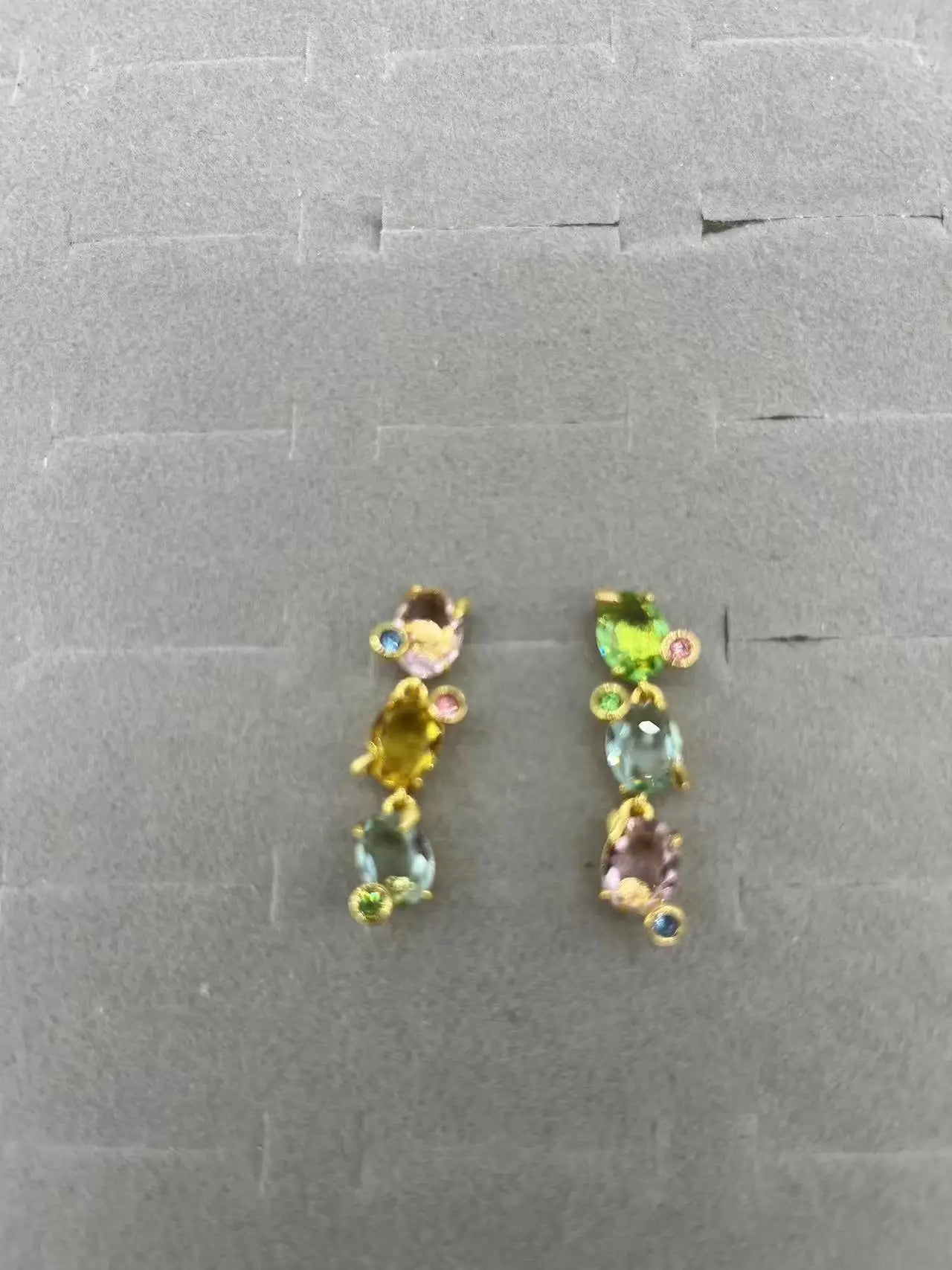 2025 Original Crystal Jewelry Set Boutique Irregular Earrings, Necklaces, Rings, Bracelets, Women's Romantic Party Gifts