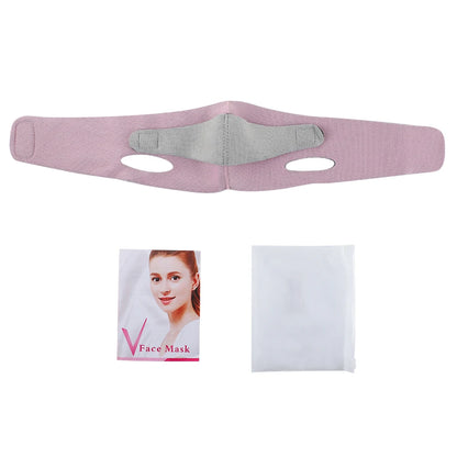 Face-lift with Sleep Face V Shaper Facial Slimming Bandage Relaxation Shape Lift Reduce Double Chin Face Thining Band Massage