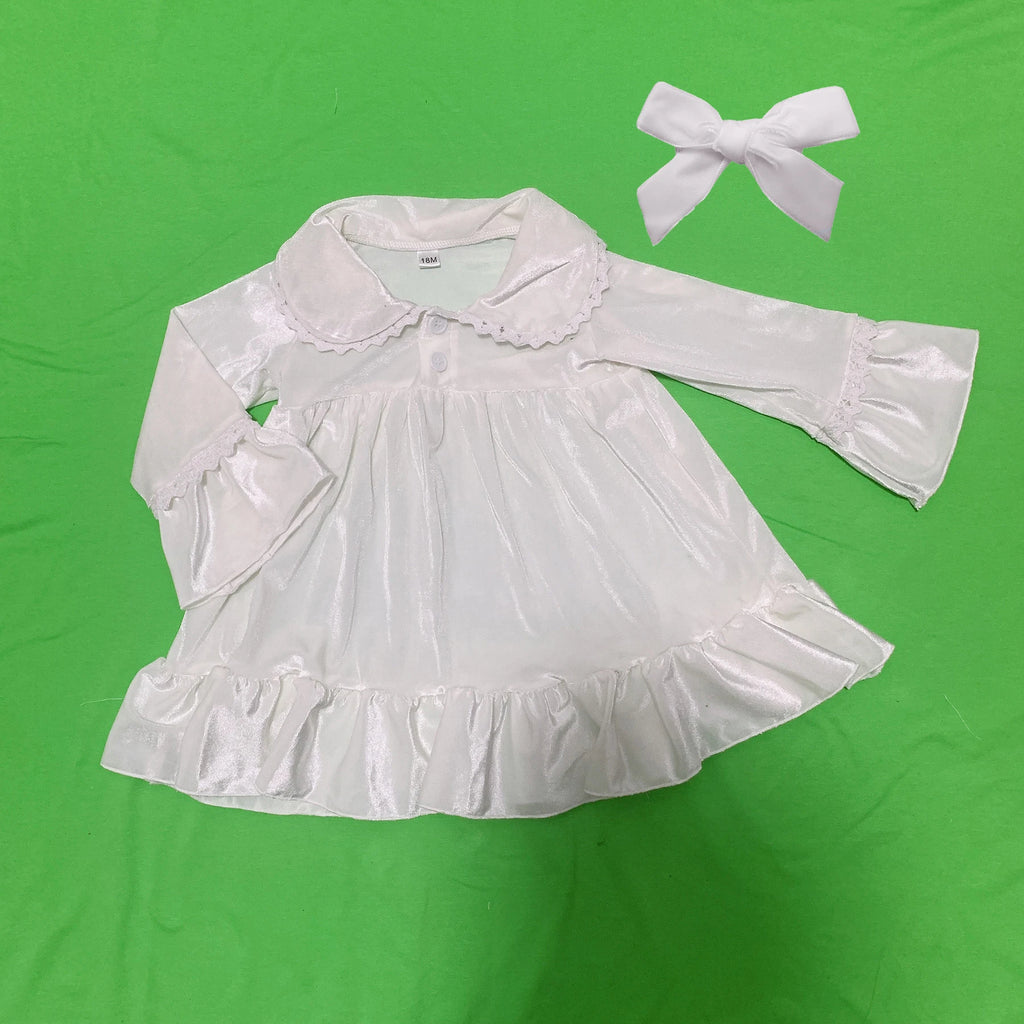 2025 winter family christmas matching outfits loungewear kids girls boys red velvet pyjamas fille cream white pjs set sleepwear