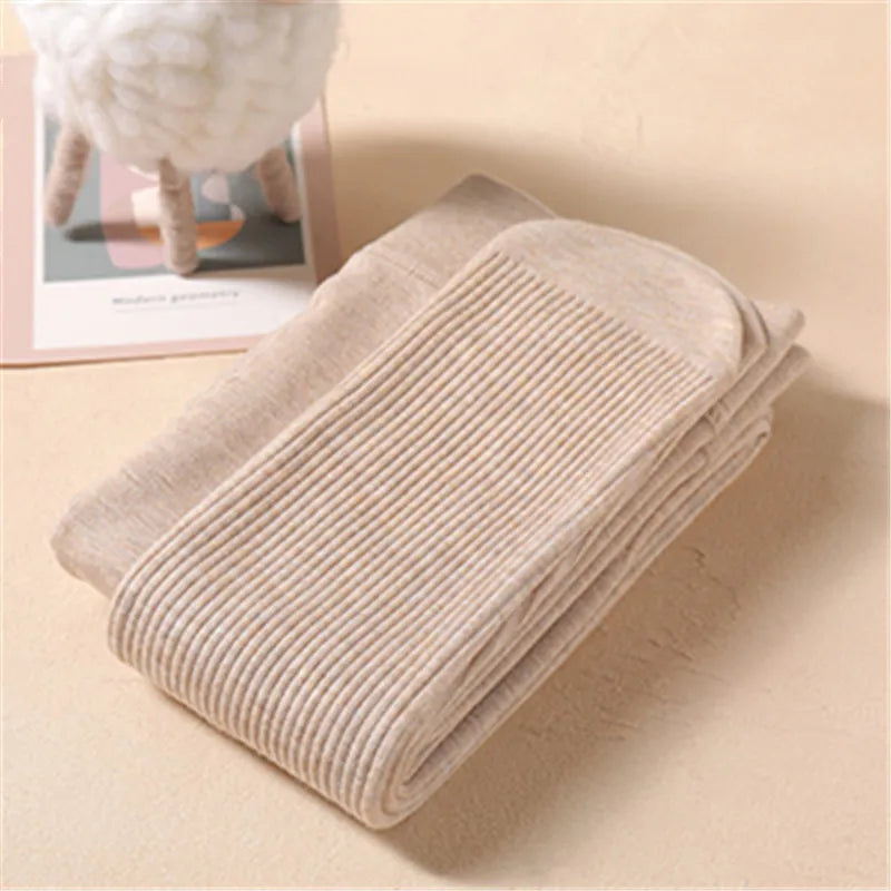 Winter Children's Tights For Girls Thick Warm Kids Girl's Pantyhose Outdoor Leggings Solid Plush Warm Child Dance Tight 2-10Y