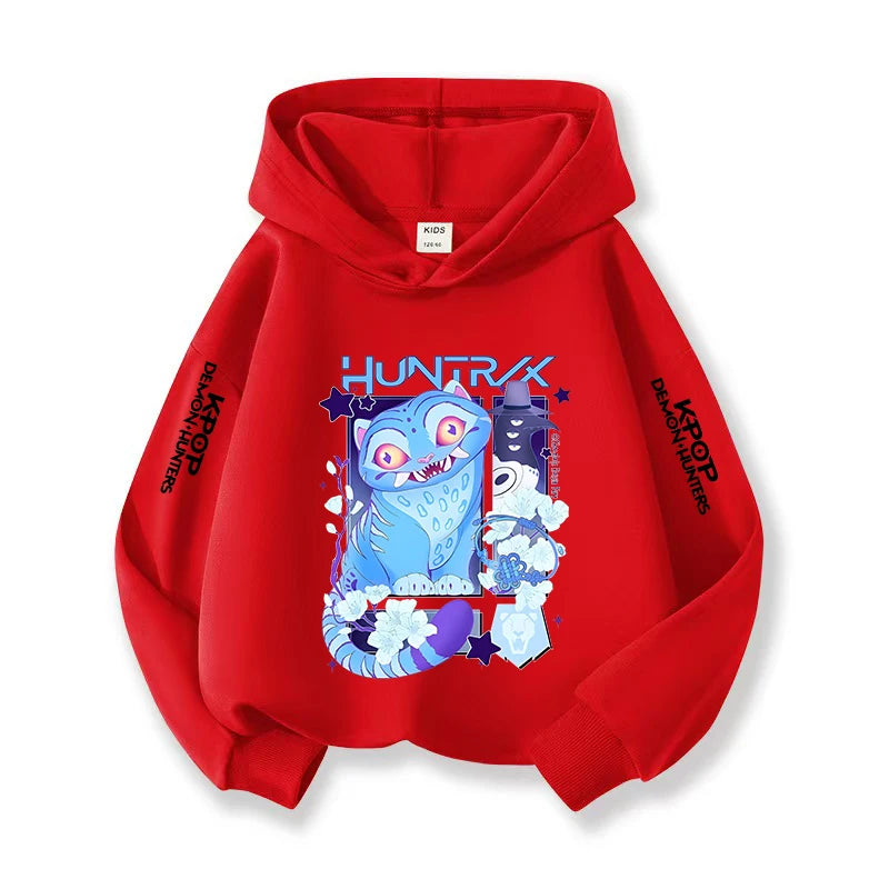 American The K-pop children's hoodie of the thin and comfortable. Put it on and you'll  become the A handsome guy like princekin