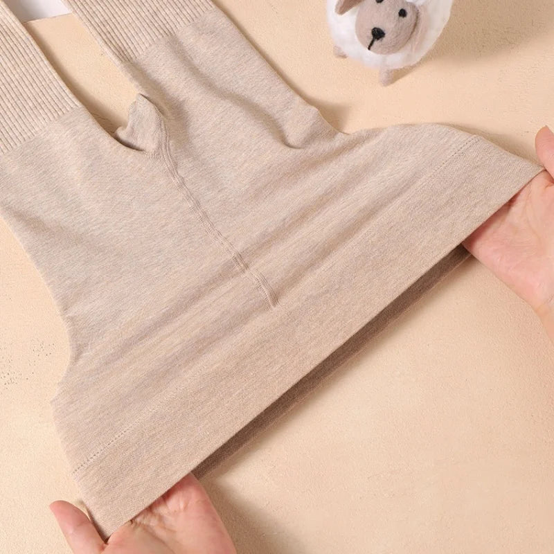 Winter Children's Tights For Girls Thick Warm Kids Girl's Pantyhose Outdoor Leggings Solid Plush Warm Child Dance Tight 2-10Y