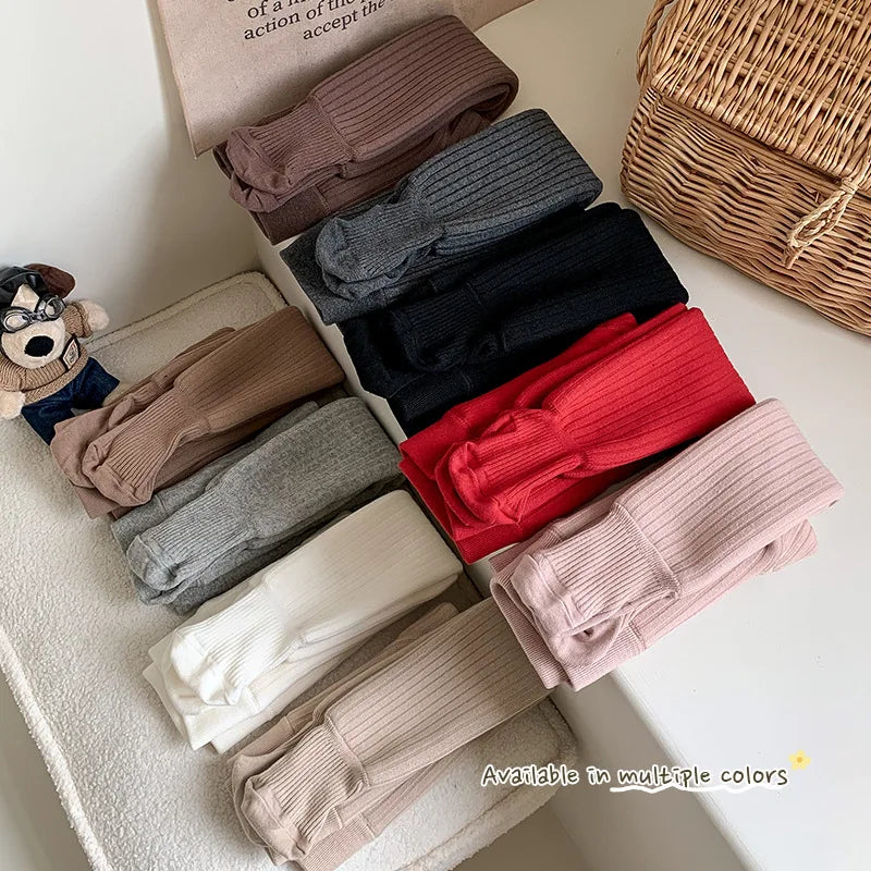Winter Kids Tights for Girls Thick Casual Cotton Toddler Baby Girl Pantyhose Snow Keep Warm Children's Tight 0-8Years