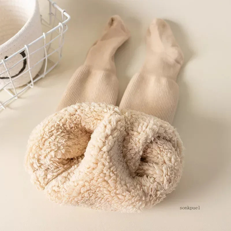 Winter Kids Tights for Girls Thick Casual Cotton Toddler Baby Girl Pantyhose Snow Keep Warm Children's Tight 0-8Years