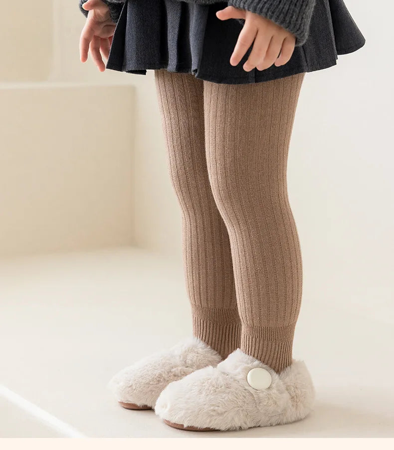 Winter Kids Tights for Girls Thick Casual Cotton Toddler Baby Girl Pantyhose Snow Keep Warm Children's Tight 0-8Years