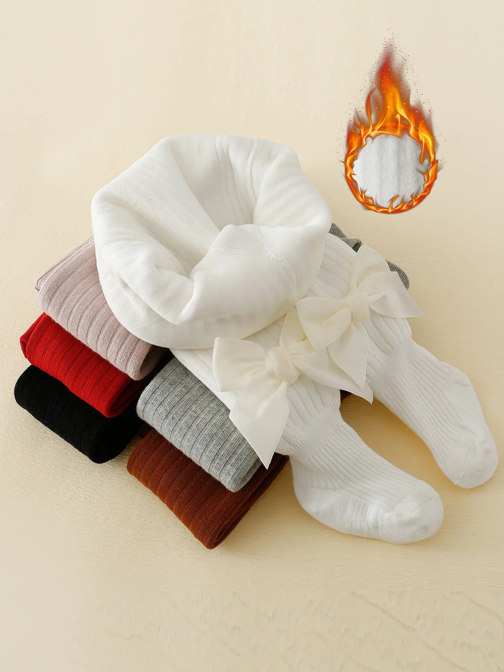 Winter Kids Tights for Girls Thick Casual Cotton Toddler Baby Girl Pantyhose Snow Keep Warm Children's Tight 0-8Years