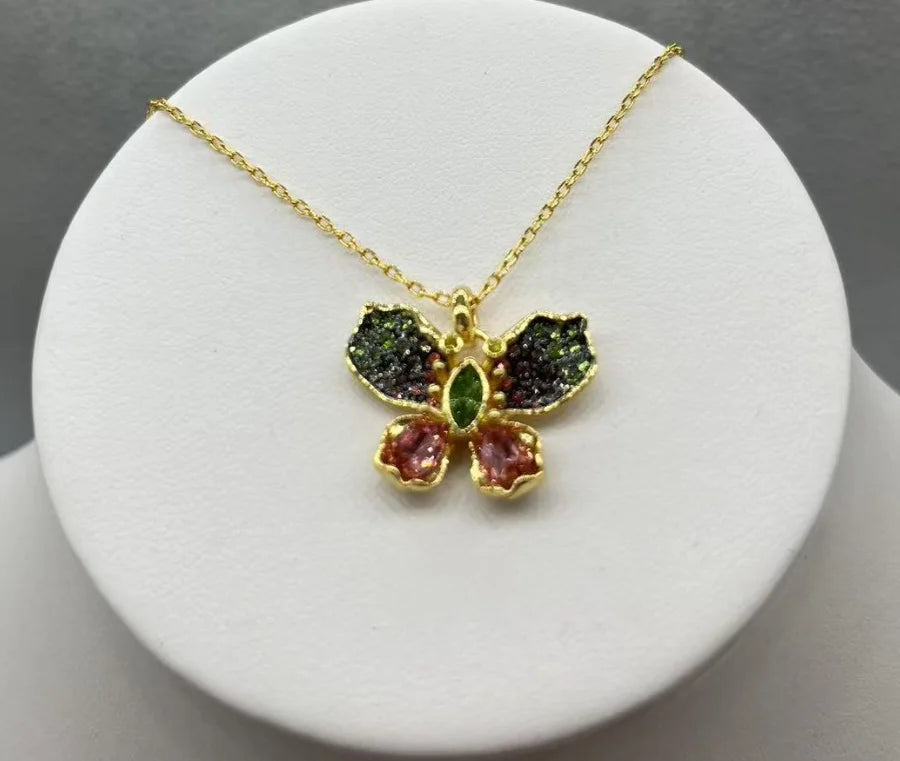 2025 Original Crystal Jewelry Set Boutique Irregular Earrings, Necklaces, Rings, Bracelets, Women's Romantic Party Gifts