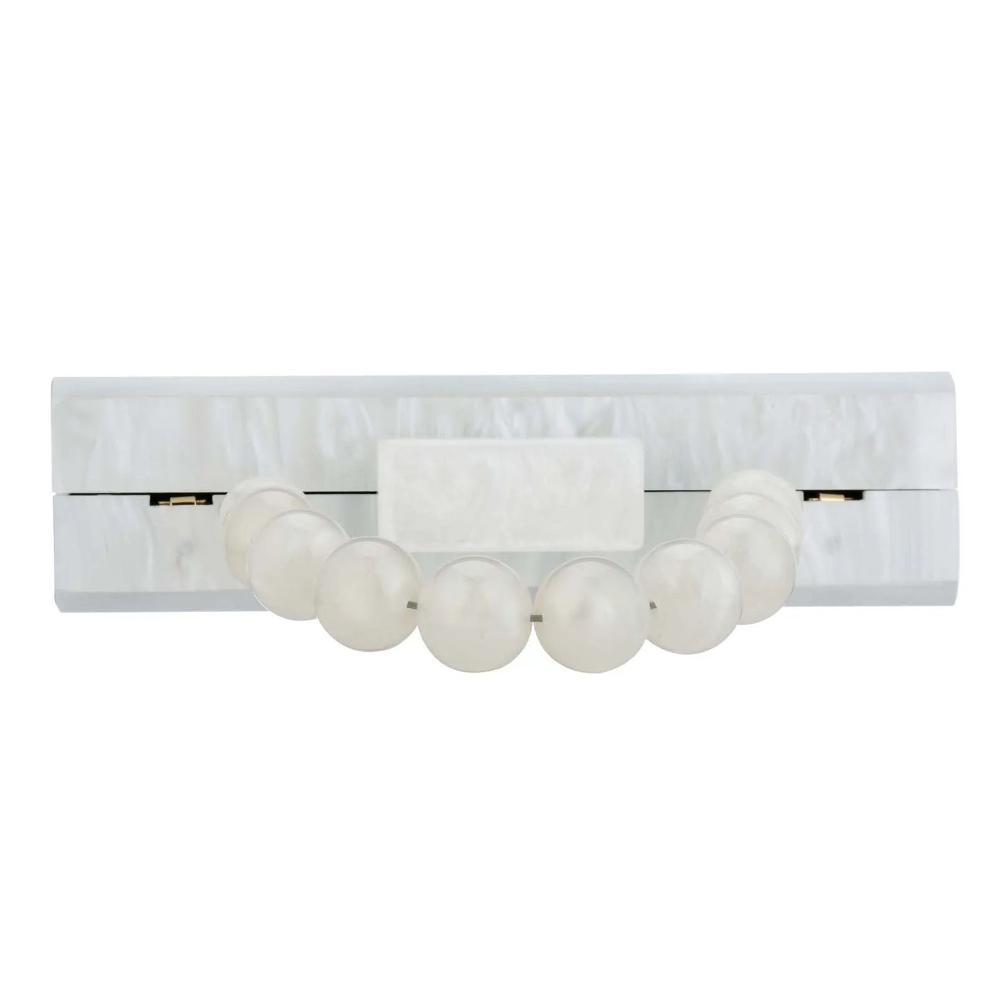 Fashion Acrylic Beading Clutch Handbag For Women Wedding Party Square Shoulder Bag With Chain Ladies Evening Dinner Dress Purses