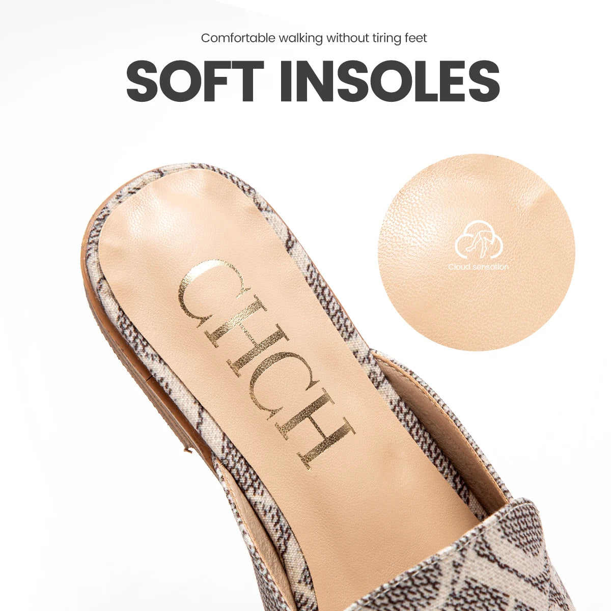 Luxury Summer New 2024 Slippers Women's Low Heel ShoesWomen's Sandals Non Toe Outdoor Slippers Beach Shoes