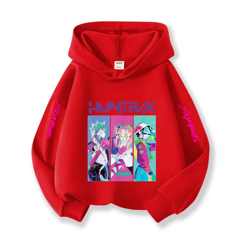 American The K-pop children's hoodie of the thin and comfortable. Put it on and you'll  become the A handsome guy like princekin