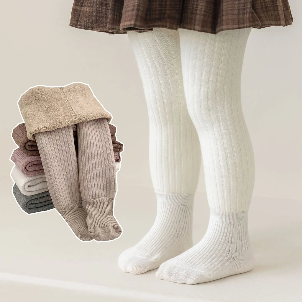 Winter Kids Tights for Girls Thick Casual Cotton Toddler Baby Girl Pantyhose Snow Keep Warm Children's Tight 0-8Years