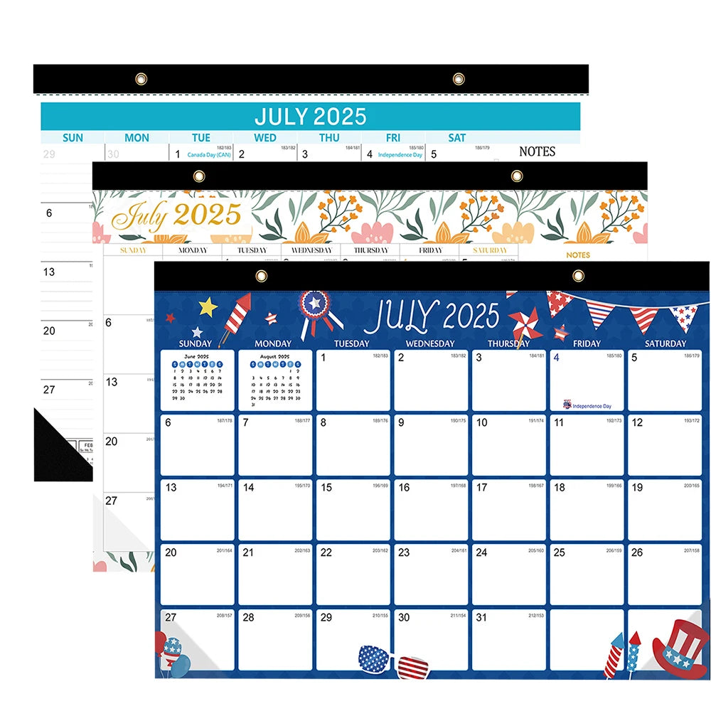 Newest 2026 Calendar 18-month From 2025 July To 2026 December Daily Weekly Monthly Planner Agenda Organizer Home Wall Calendar