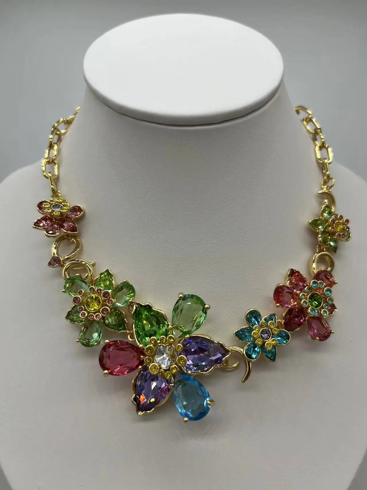 2025 Original Crystal Jewelry Set Boutique Irregular Earrings, Necklaces, Rings, Bracelets, Women's Romantic Party Gifts